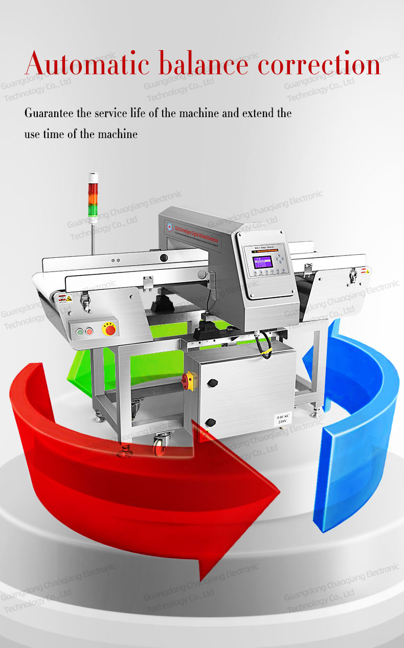 CQ-918เครื่องตรวจจับโลหะอุตสาหกรรม