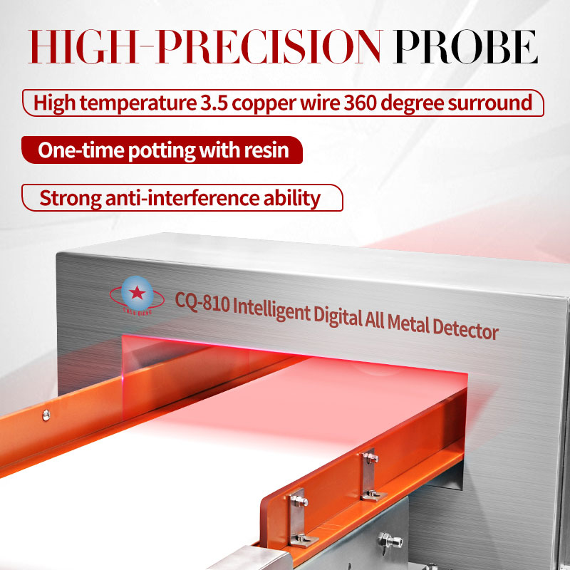 CQ-810เครื่องตรวจจับโลหะ